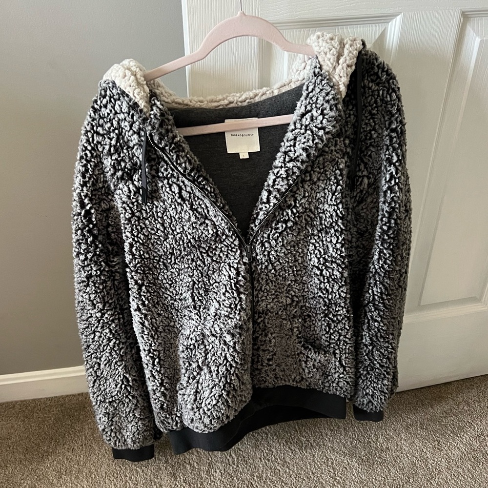 Francesca’s Sherpa Jacket